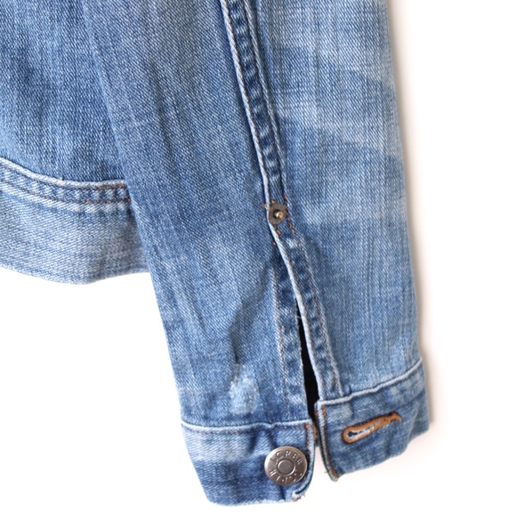 J.Crew Factory Classic Denim Jacket - Size XS - Picture 9 of 11